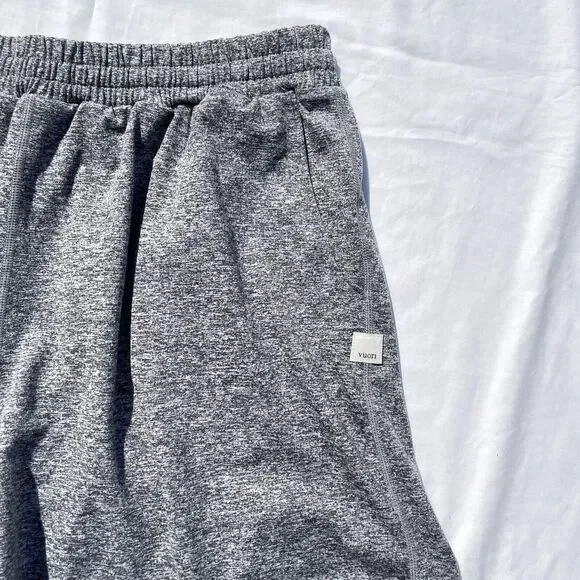 Vuori Heather Gray Athletic Shorts - Picture 2 of 5